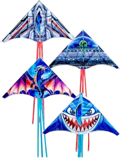 Triangular Kite with Tail 135x145cm 1pcs