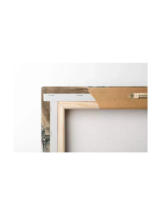 Πίνακας Καμβά Μπαλκόνι Θέα Στη Θάλασσα Knv2463 30cm X 40cm