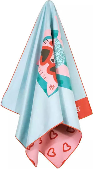Kids' Beach Towel Girly Cat 4081 Greenwich Polo Club