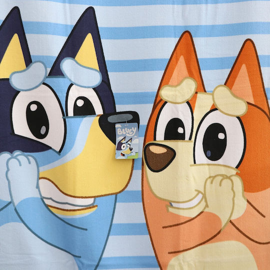 Beach Towel Bluey Light Blue 70 X 140 Cm