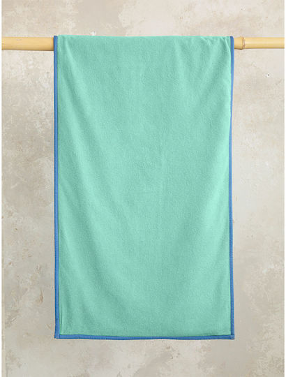 Nima Lightbulb Kinder-Strandtuch Blau 140x70cm