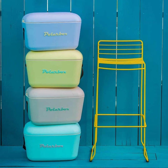 Polarbox Classic & Pop Style Преносим Хладилник 20л Лайм-Лилав