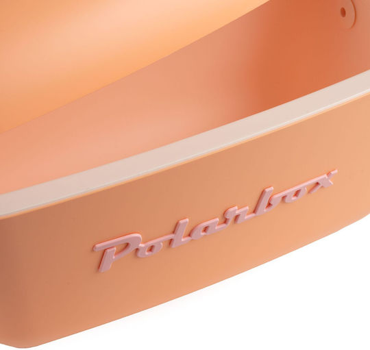Polarbox Classic & Pop Style Portable Fridge 20l Orange Sorbet