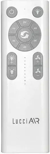 Lucci Air Abyss Ventilator De Tavan 142cm Alb