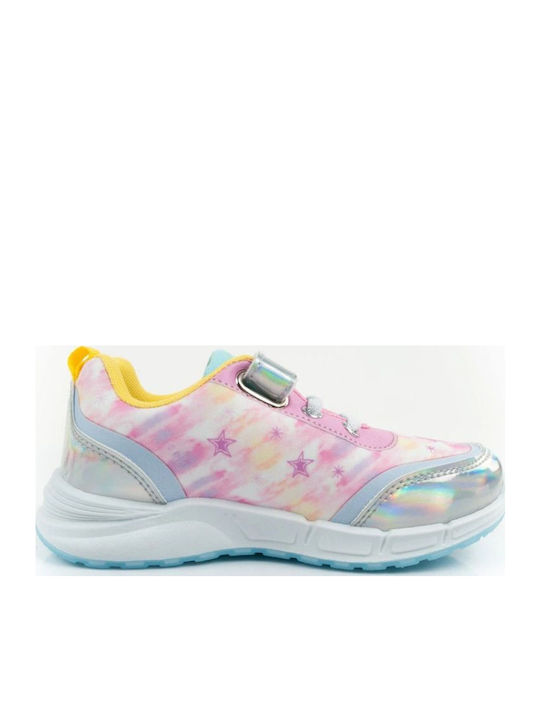 Παιδικά Sneakers με Σκρατς Ροζ