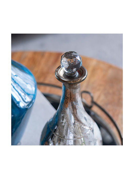 Artekko Διακοσμητικό Βάζο Silber Silver Silber 12.5x12.5x30.5cm 1Stück