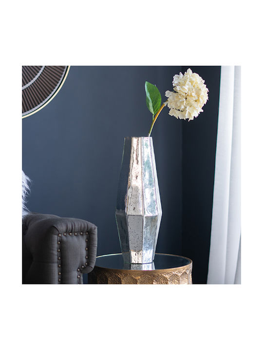 Artekko Διακοσμητικό Βάζο Silber Silver Silber 17.8x17.5x51cm 1Stück