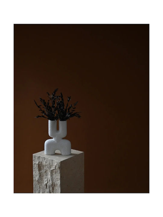 101 Copenhagen Decorative Vase White 22x6.5x28cm