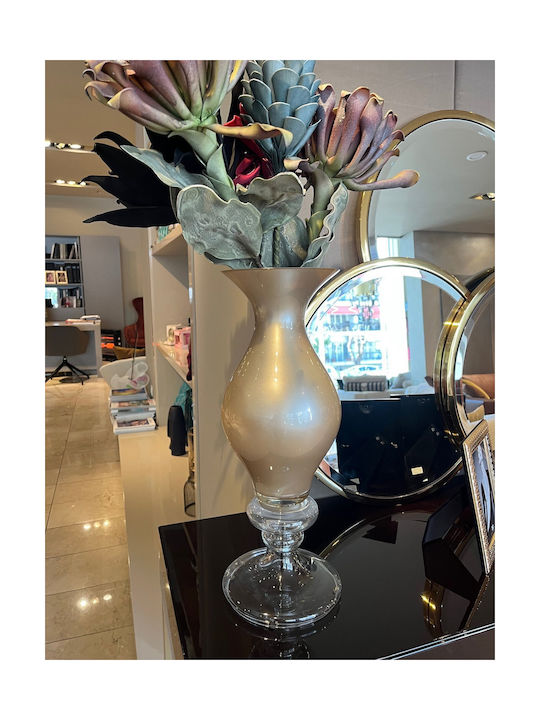 Casa Vogue Decorative Vase Beige 20x20cm