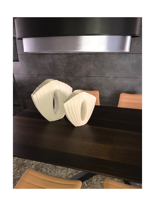 Casa Vogue Decorative Vase Beige 42x42x40cm