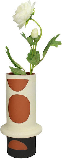 ArteLibre Decorative Vase Multicolour 12.4x12.4x24cm