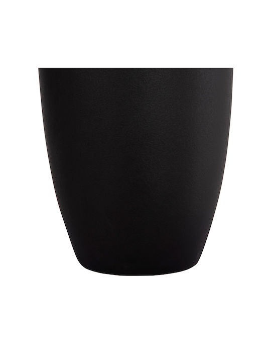 HomeMarkt Διακοσμητικό Βάζο Κεραμικό Galad Μαύρο Φ16xΥ32cm