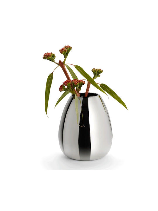 Philippi Decorative Vase Anais Silver 20x23cm