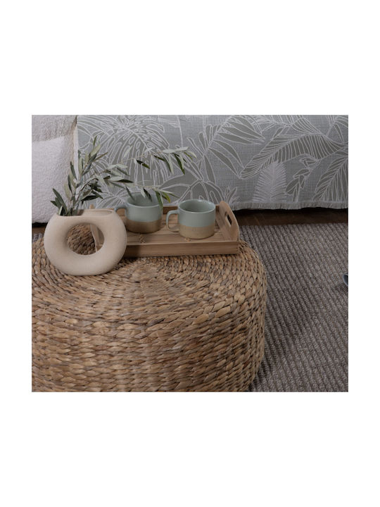 Dekorative Keramikvase Nef-nef Homeware Jadi Ecru Jagi 17,5x5x13,5