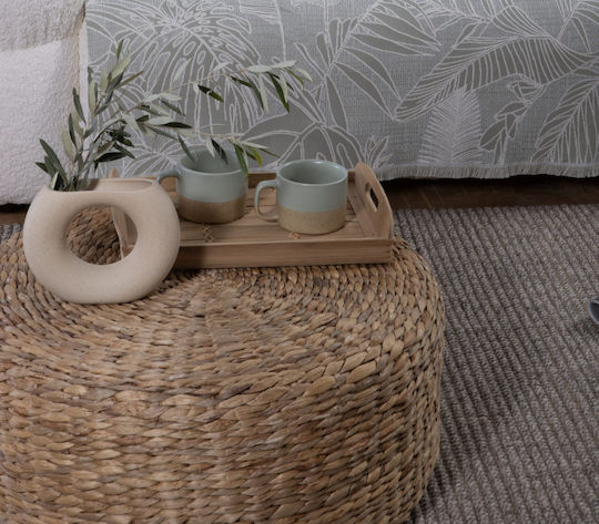 Vază decorativă din ceramică Nef-nef Homeware Jadi Ecru Jagi 17.5x5x13.5