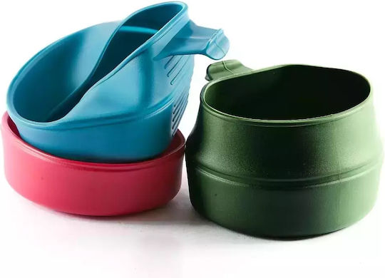 Wildo (Sweden) Fold-A-Cup Glass for Camping Olive 0.25lt