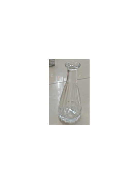 Faitakis Pack Decorative Vase Transparent 7x14.5cm