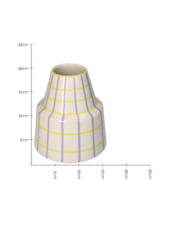 ArteLibre Decorative Vase Multicolour 17.2x17.2x20.7cm