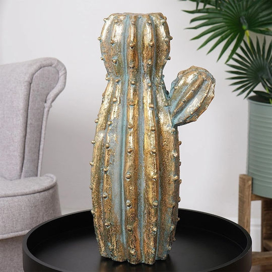 Vilde Concrete Vase Gold 21x41.5cm