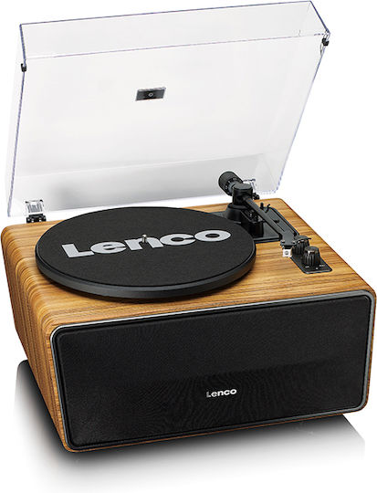 Lenco LS-570OK Грамофон с Предусилвател и Вградени говорители Кафяв