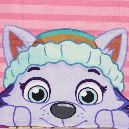 Paw Patrol Kids Beach Poncho Pink
