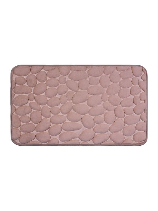 San Lorentzo Bath Mat Memory Foam 1800212 1800212PINK Pink 45x75cm