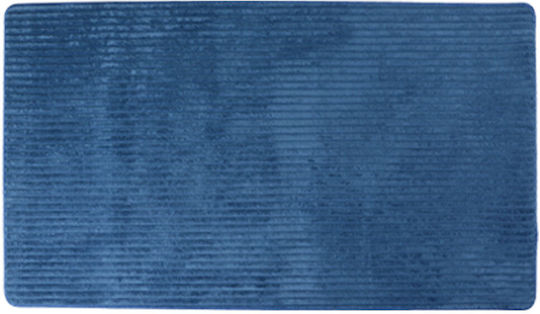 San Lorentzo Set Badematten Baumwolle Rechteckig Sl8310 8310BLUE Blue 2Stück