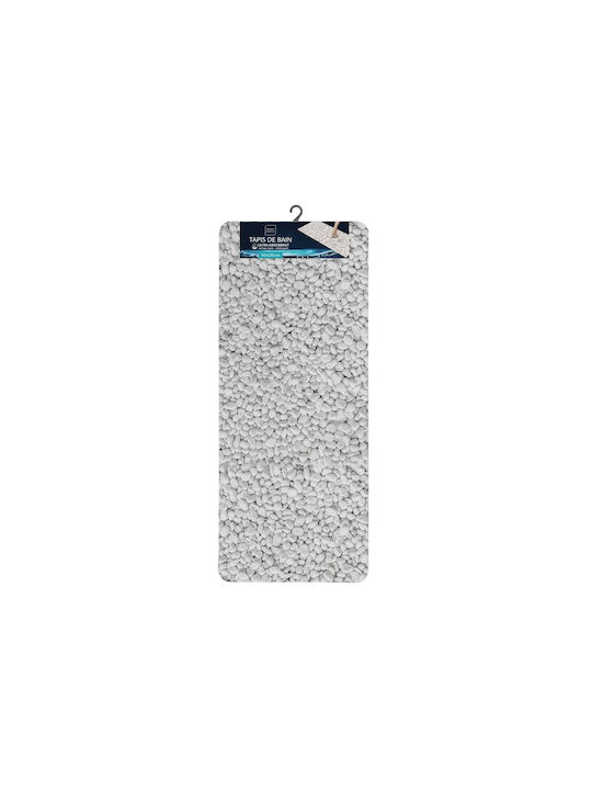 Kipper Πατάκι Μπάνιου Microfiber Leandra 3574388021348 Γκρι 50x120εκ.
