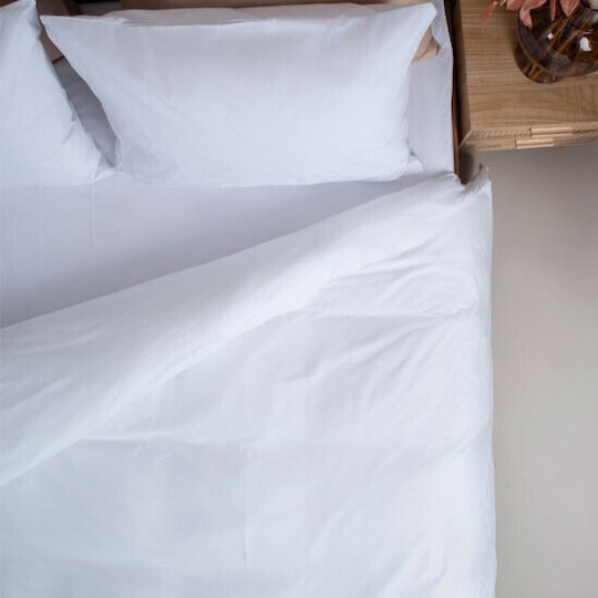 Sunshine Sheet Sets Double 200x250cm. Menta 152 209 White 4pcs
