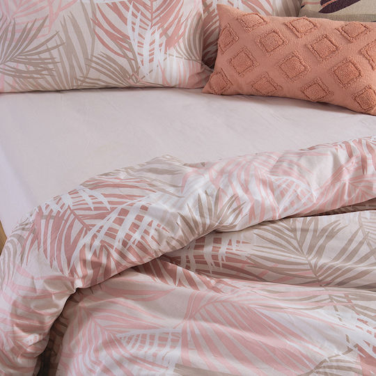 Nef-Nef Homeware Amazon Σετ King Size 4τμχ 180x200+35εκ. με Λάστιχο Ροδακινί Nef-Nef Homeware Amazon Σετ King Size 4τμχ 180x200+35εκ. με Λάστιχο Ροδακινί