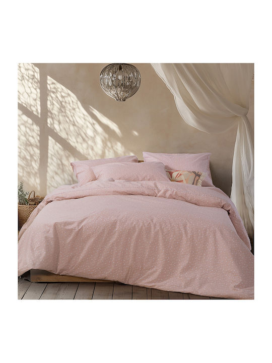 Nef-Nef Homeware Bettwäsche-Set Doppel 200x270cm. Sissy Pink 4Stück