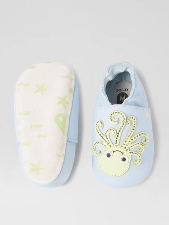 Bobux Baby Slippers Light Blue