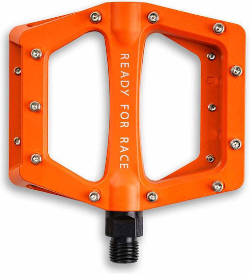 CUBE RFR Flat CMPT Flat Bicycle Pedals Orange