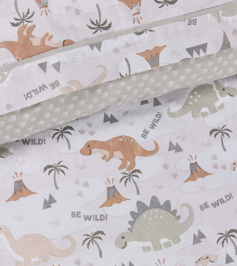 Das Home Kids Sheets Single Beige Olive 170x260cm Das Home Kids Sheets Single Beige Olive 170x260cm