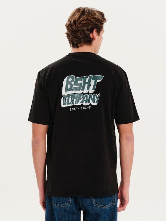 T-shirt Μαύρο