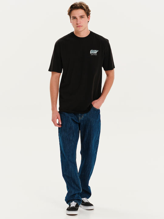 T-shirt Μαύρο