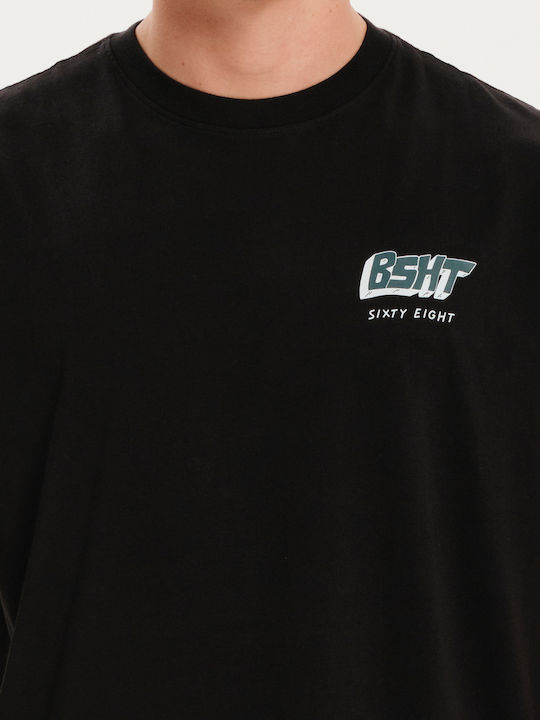 T-shirt Μαύρο