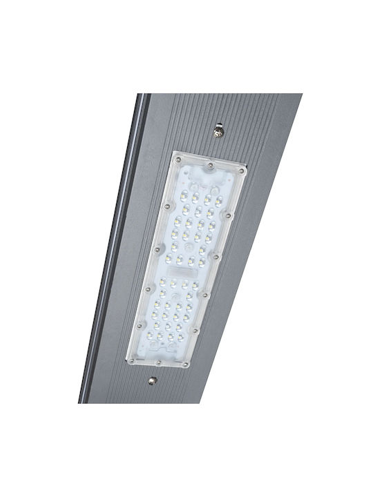 GloboStar Φωτιστικό Δαπέδου LED Εξωτερικού Χώρου 30W με Ψυχρό Λευκό Φως IP65 Γκρι