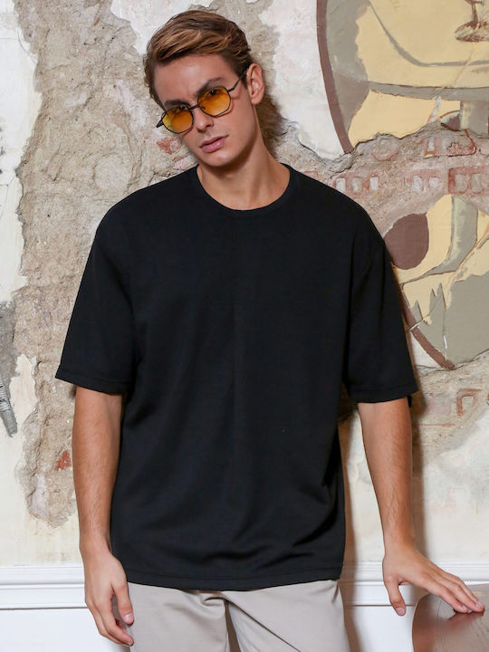 T-shirt Μαυρο