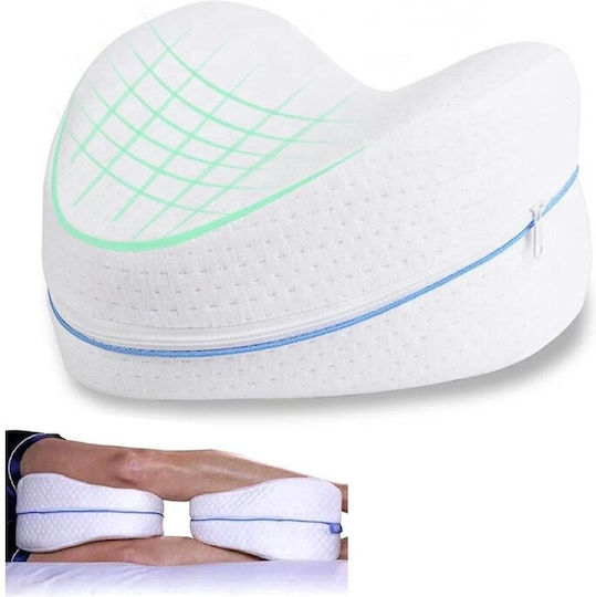 Macvi Separator Medical Pillow Memory Foam 21x23x11.5cm White