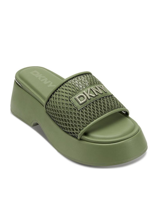 DKNY Iredell Green Sandals