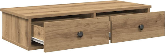 Noptieră Stejar maro 80x34x17cm