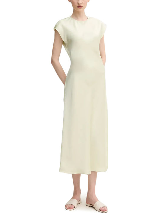 Midi Abendkleid Hemdkleid Green