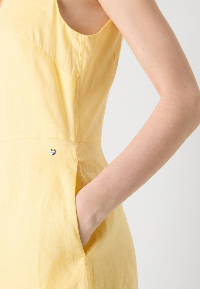 ワンピース BOSS Woman Dress Yellow 50540512 736 Hugo Boss Dress Yellow 50540512-736 | Skroutz.eu