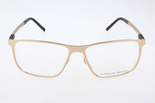 Porsche Design 8276 B Men's Metal Prescription Eyeglass Frame Gold