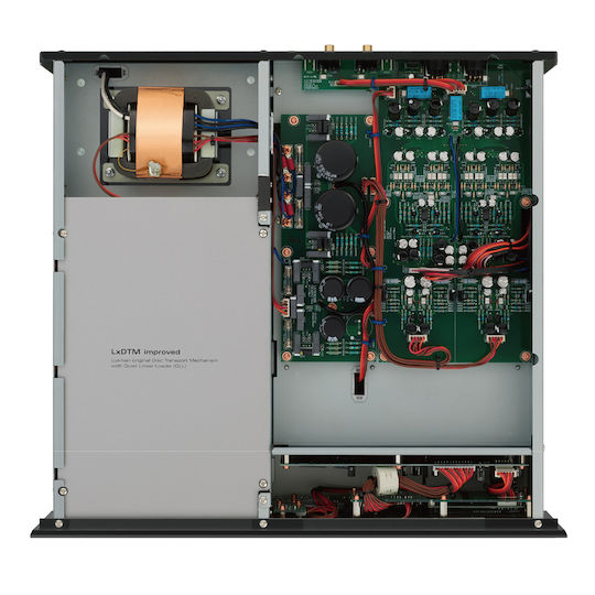 Luxman D-07X Hi-Fi CD Плейър Черен