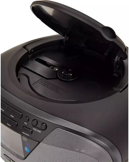 Aiwa Dab+ Преносима Аудиосистема с Bluetooth CD USB Радио Черен