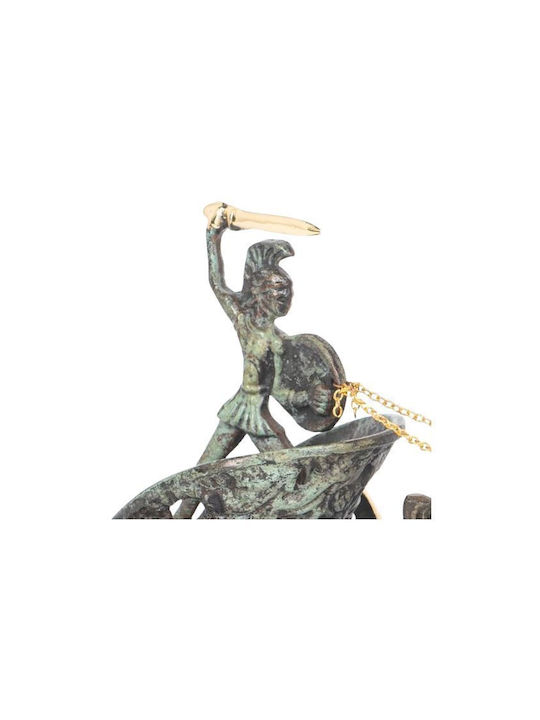Bronzestatue von Achilles