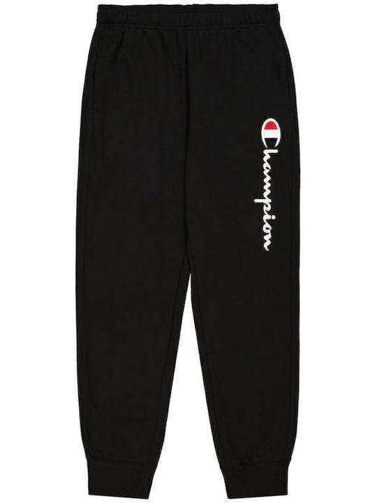 Sweatpants with Elastic Black