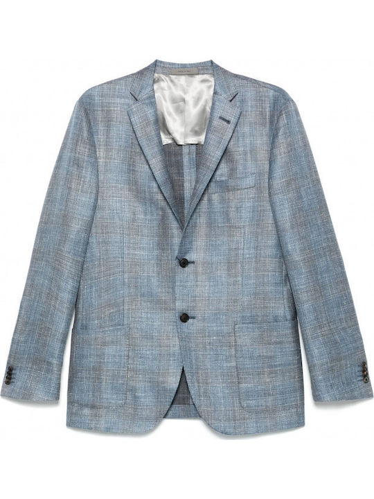 Men's Winter Suit Jacket Blue